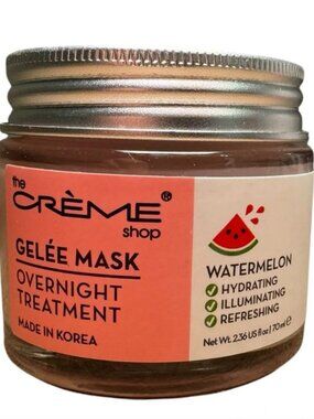 The Creme Shop Watermelon Gelée Mask Overnight Treatment - Pink